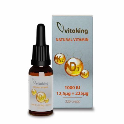 Vitamin D3, K2, K1 1000 IU, 10 ml