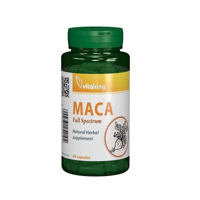 Maca, lepidium meyenii, 500 mg, 90 veganskih kapsul
