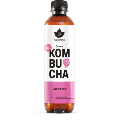 Organska Kombucha malina, 400 ml