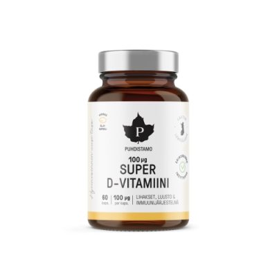 Super D-vitamini 100 mg - 60 kaps