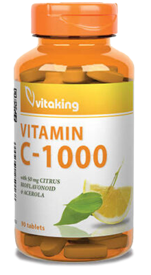 Vitamin C-1000 mg s citrusnimi bioflavonoidi in acerolo, 30 tab