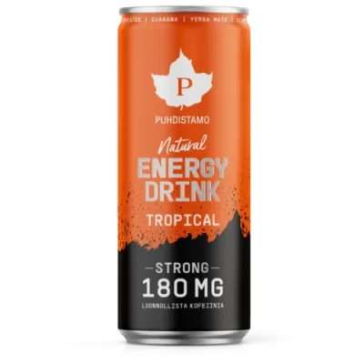 Naravna energijska pijača - Tropska nektarina, mango, 330ml