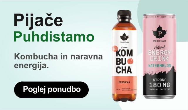 Pijače Puhdistamo, kombucha in naravna energija